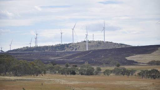 Windfarm To The West.